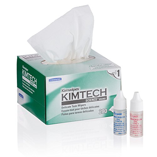 AmScope MLAB-KIM Microscope Maintenance Kit - Type A & B Immersion Oils