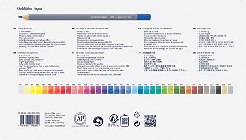 Faber-Castell Creative Studio Goldfaber Watercolor Pencils (36 Count)
