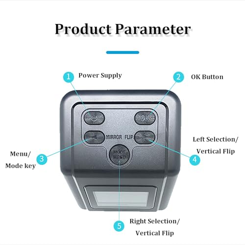 Mini Digital Film and Slide Scanner, Film Negative Scanner, Converts 135, 126, 110, Super 8 Film Negatives Slides to 22 M JPEG Images, Adapters with 2.0 LCD Screen