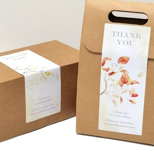 250Pcs Thank You Stickers, Suitable for Inside and Outside Packaging of Boxes and Bags, Sealing Stickers, Gift Box Decoration. Thank You for Your Order Stickers, 6 inch.Open the Sticker from here.