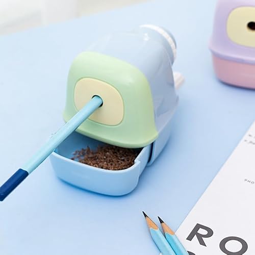 ZSRUIKJN Pencil Sharpener Students Use Hand-Operated Automatic Lead