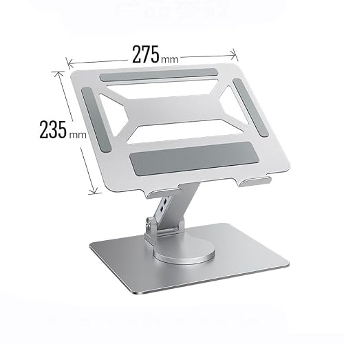 Dock Laptop Stand With 360 Degree Rotation Foldable Office With Computer