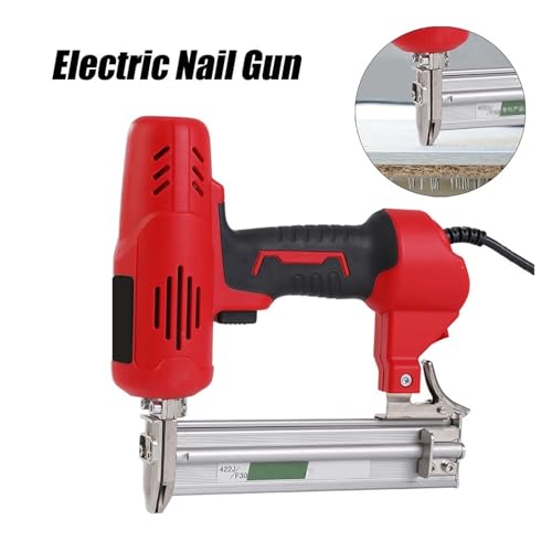 Professional Heavy Duty Stapler 2600W Electric Nailer Stapler Furniture Staple Gun for Wood Frame Woodworking Construction Electric Tools F30(F30)