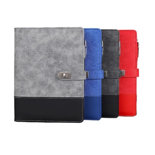 VIAENKFG A5 Business Loosening Detachable Color Notebook