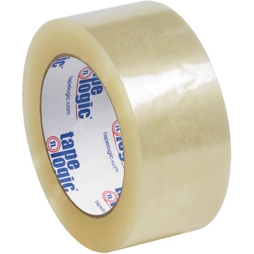 Clear Carton Sealing Tape, Quiet, 2" x 55 yds., 3.1 Mil Thick