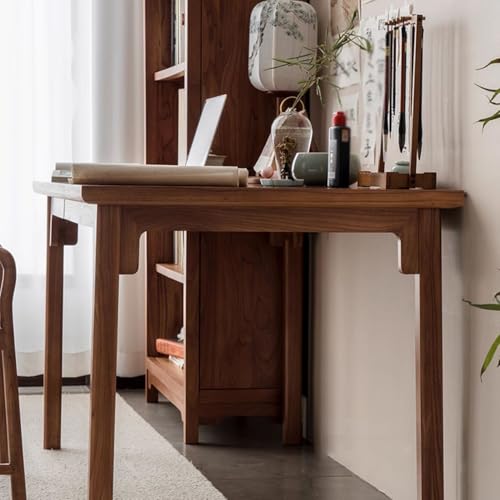 YOUQUEEN Home Office Desks Wooden Desk Chinese Writing Desk Office Desk Calligraphy and Painting Desk Study Calligraphy Desk Desks for Home Office