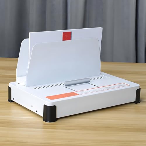 FIUZA A4 Thermal Binding Machine, 100W Book Binder Machine, Intelligent Temperature Control, 500 Pages Capacity, for Binding Office Reports, Contracts, Project documents, portfolios