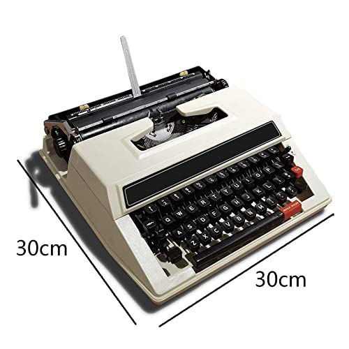 Manual Typewriter,Retro Vintage Typewriter,Mechanical English Typewriter,Typewriters For Writers,For Home/Office/Study Room DéCor Decoration