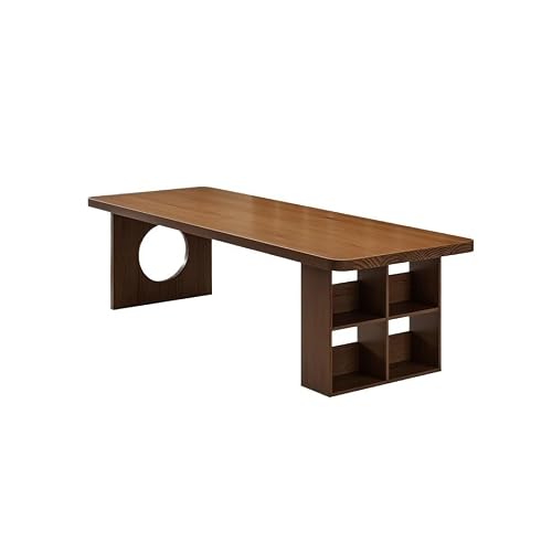 BGGJJ Computer Desk 180cm Solid Wood Long Strip, Modern Study Room Furniture, Suitable for Company and Family Desk with Drawers(200cm)