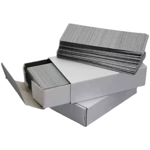 Automatic Heavy Duty Stapler for 2-50 Sheets A4 Paper 10000 Staples Capacity 2.7x5.2 Mm Compatible with Stapler Table Printer Supplies