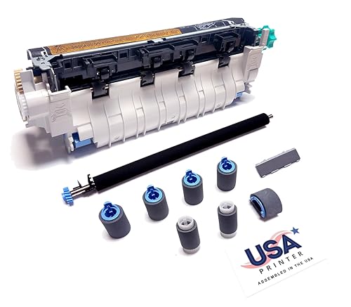 USA Printer Q5998-67904-MTKv1-USA (Q5998A Q5998-67903) Maintenance Kit for HP LaserJet 4345 Includes RM1-1043 Fuser, RM1-0699 Transfer Roller, & Tray 1-3 Roller Kit (110V)