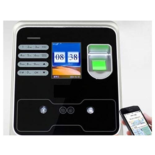 Time Cards Chinese and English Version of Biological Face Fingerprint Recognition Time Attendance Clock for small business