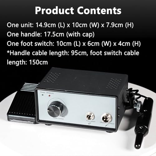 uhyOHF Small Knife Cutter, with Foot Switch, Handheld Cutting Carving Knife, 3D Print Models, Infinitely Adjustable, Separate Blade Control,