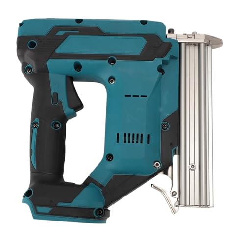 Oil-Free Pneumatic Staple Gun Heavy-Duty Stapler Lithium Battery Powered Nail Gun Cordless Nailer Depth Adjustment Impact Drive Automatic Stapler for BL1850 18V
