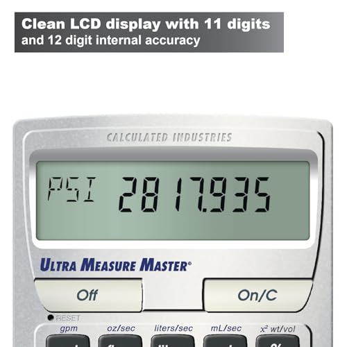 Calculated Industries 8025 Ultra Measure Master Conversion Calculator
