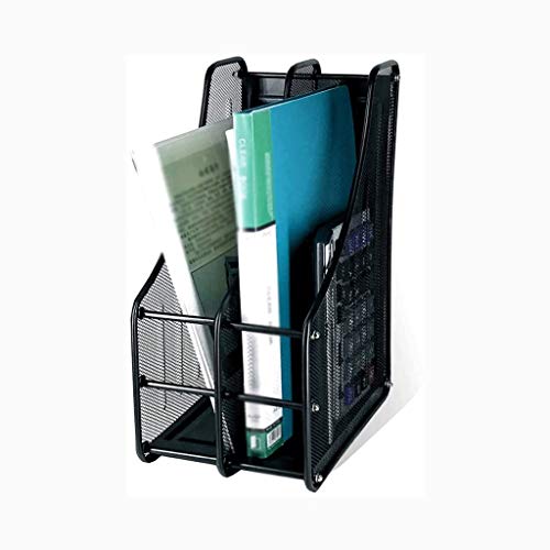 AFPSDLFJDLS File Folder Racks and Magazine Holder, Section Newspaper Holder Magazine File Storage for Office Home Decoration