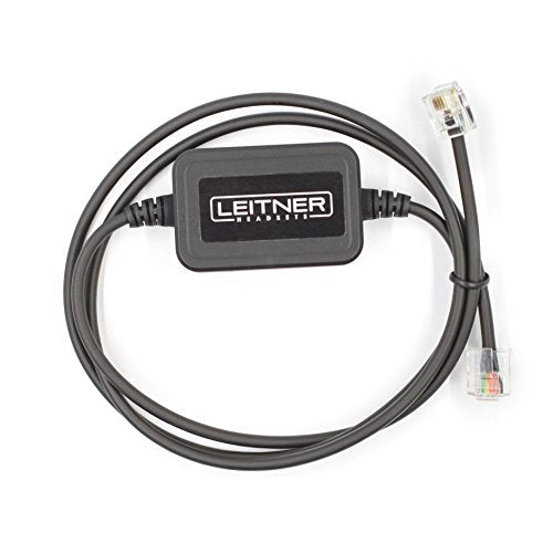 Leitner Electronic Hookswitch for Cisco Phones – Compatible with All Leitner Wireless Office Headsets