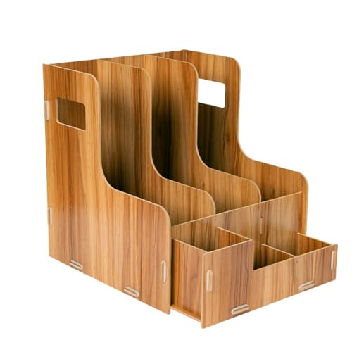 FURUIM2024M File Holder Desk File Box Book Rack Folder Storage Holder Desktop Office Home