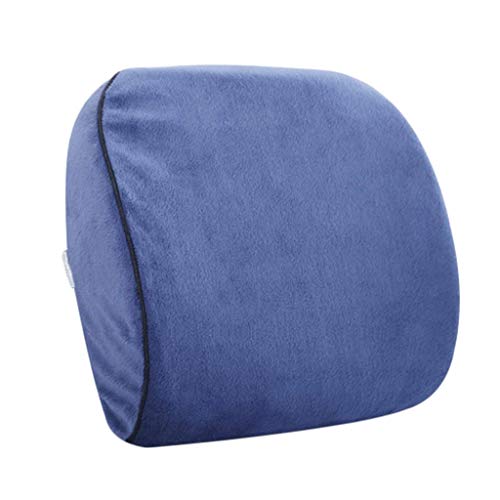 SDREYKUF Lumbar Pillow-Memory Cotton Office Chair Pillow Belt Waist Seat Cushion Maternal Pad Back Car Massage