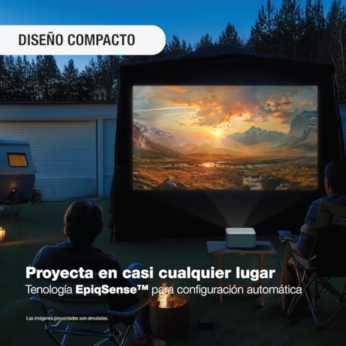 Epson EF21 3LCD Portable Projector - 16:9 - Opal Green