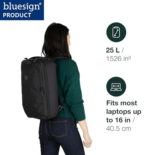 Osprey Aoede 25L Briefcase Backpack, Black OS