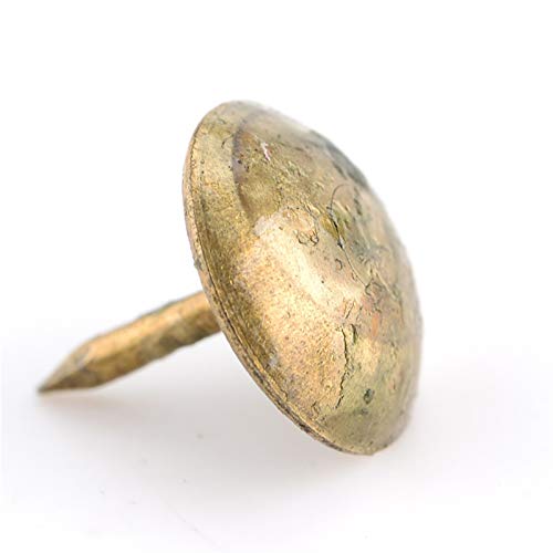 50PCS 8.5x16mm Bronze tack Jewelry Box pin 10x10mm Fastener Hardware Accessories Door Suitable for School Office ，Band Saw Blades(8x16mm)