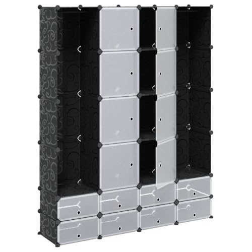 Favemtsl 18 Compartment Modular Storage Cabinet 14.6x57.5x71.1 Inch