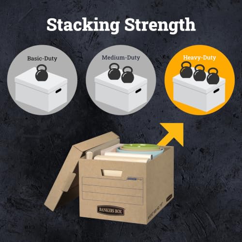 FEL7150001 - Filing Storage Box with Locking Lid