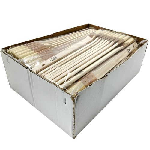 Yoshikawa Sangyo White Joint Brush, No. 8 (25 mm), Pack of 100