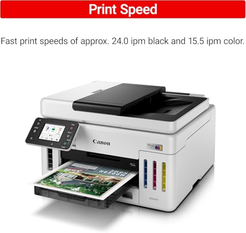Canon MAXIFY GX6120 MegaTank All-in-One Color Printer (6882C002) Bundle