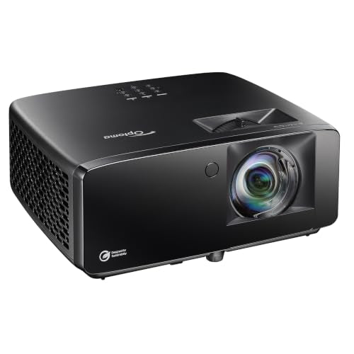 Optoma GT2300HDR - Full HD 1080p, 3,600 Lumens, Short Throw, Laser, Low Input Lag Gaming, Golf Simulation Ready Projector