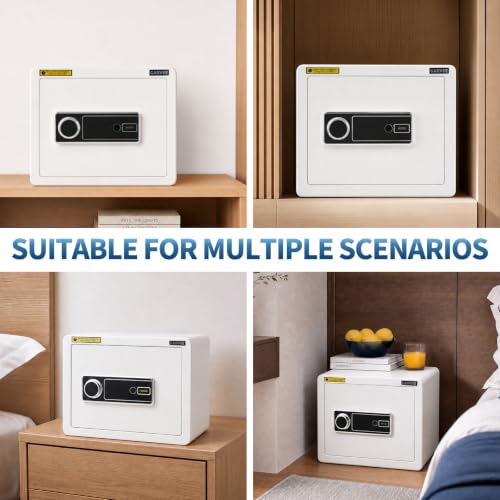 CuisinSmart 1.2 Cuft Safe Box Fireproof Waterproof Home Safe for Jewelry