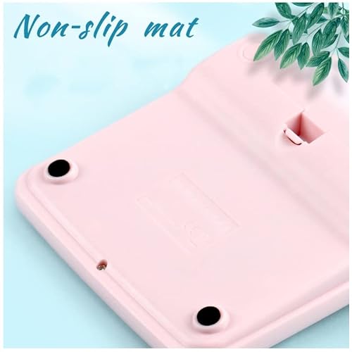 QERTYHJK 12 Digit Desk Solar Calculator Large Big Buttons Financial Business Accounting Tool for School Student Office