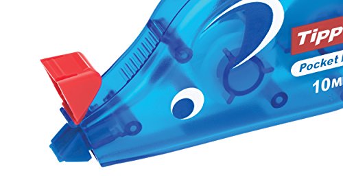 Tipp Ex Pocket Mouse Correction Tape 4.2mm x 9m - Display Box of 10
