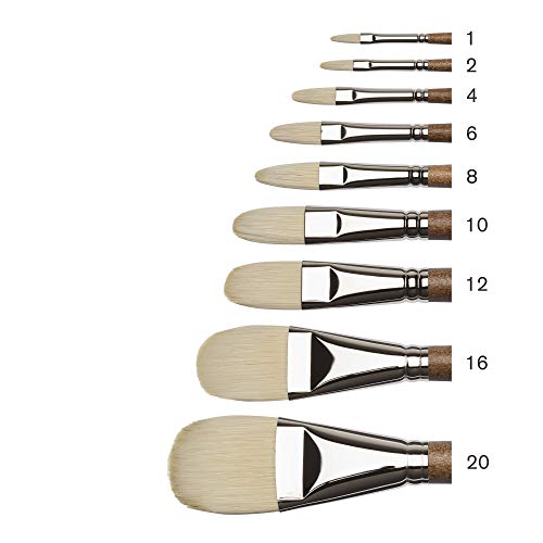 Winsor & Newton Artists' Oil Synthetic Brush, Filbert #20