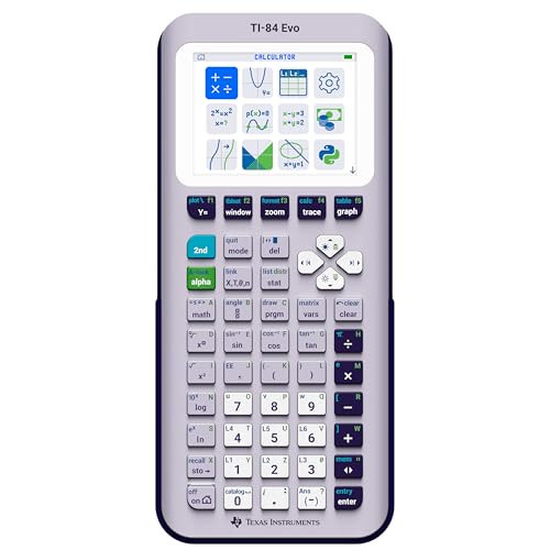 TI-84 Evo Graphing Calculator Texas Instruments, Lavender
