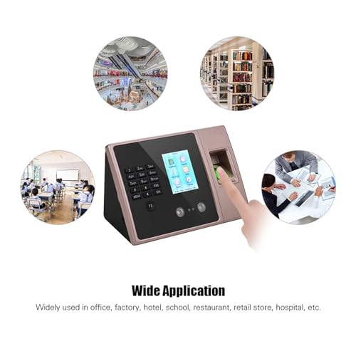 Time Clocks, Electronic Attendance Registration Device With Fingerprint