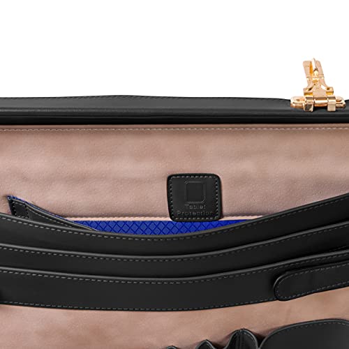 McKleinUSA LAWSON, Leather 4.25" Laptop/Computer & Tablet Business Briefcase Attaché Bag Case, Men Women Laptop Briefcase, Business Bags, Travel Cases