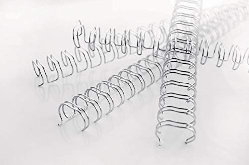Rexel Binding Wire Elements 34 Loop for 85 Sheets 10Mm A4 Silver - Ref Rg810697 (Pack 100)