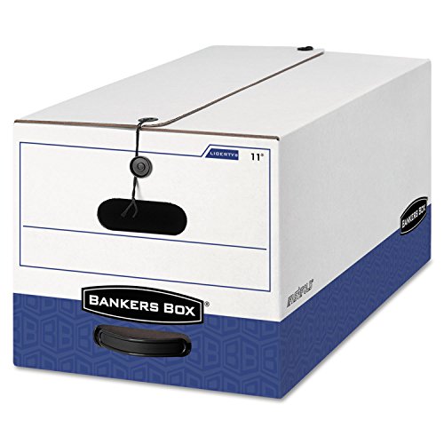 Bankers Box 00012 Storage Boxes, Lgl, 850lb Cap, 15-Inch x24-Inch x10-Inch, 12/CT,WE/BE