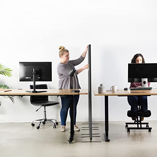 VIVO Dark Gray Freestanding 24 x 66 inch Privacy Panel, PP-1-T024D