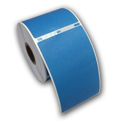 24 Rolls Blue Large Shipping Label, Compatible with DYMO 30256, 2 5/16 x 4, 300 per roll