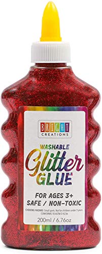 Bright Creations Glitter Glue Variety Pack (8 Colors, 6.8oz (8ct))
