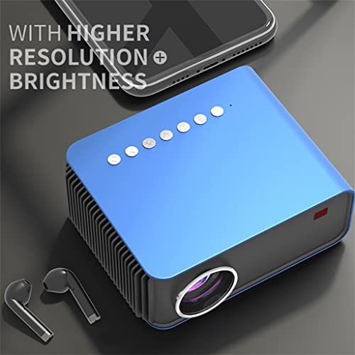 XBTGS Mini Projector 3600 Lumens Support 1080P LED Big Screen Home Theater Smart Video Beamer，D