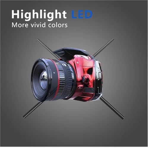 65CM Hologram Projector 1152Pcs/768pcs LED WiFi Hologram 3D Holographic Projector Fan Display Holographic Advertising Light(UHD 65CM 1152pcs LED)