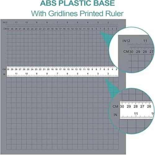 A4 Guillotine Paper Cutter Precise Manual Paper Trimmer Wooden Base Grid Scale Safety Blade Multifunctional Stationery For Students Adults Scrapbooking Classroom Journaling