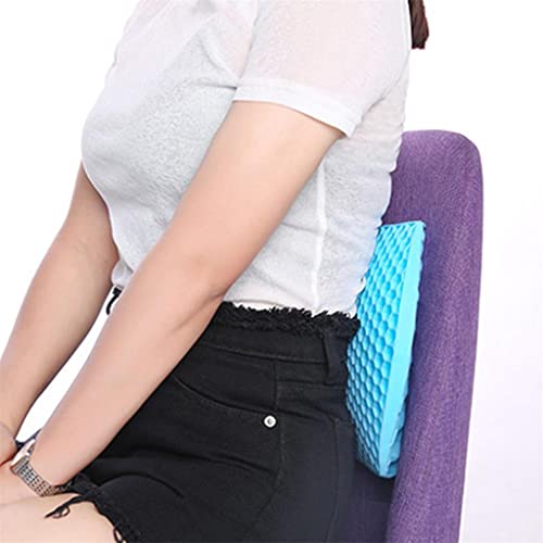 YMGSCC Back Support Cushion Honeycomb Lower Back Relief Gel Lumbar Support Back Cushion Pad for Home Car Office Wheelchair