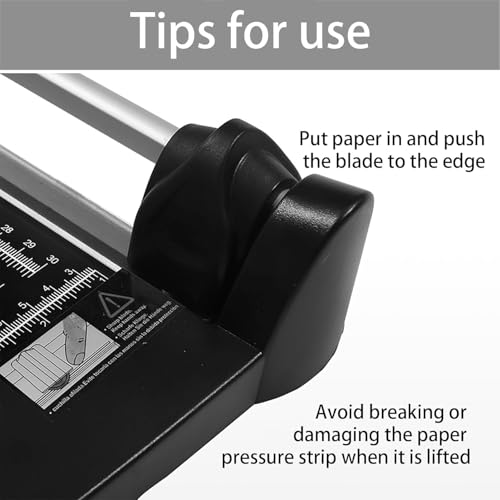 Hiedmeil Paper Cutter, A2 Rotary Trimmer, Office Grade Guillotine, 60cm Cutting Width, Cuts 1mm/10 Sheets, Ideal for Craft Paper, Cardstock, Photos, School Supplies
