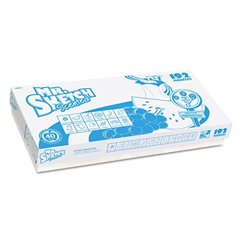 Mr. Sketch Scented Watercolor Markers, 192/Set