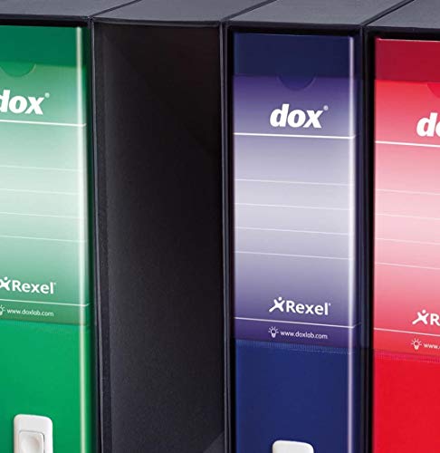 Rexel DOX 10 Class Lever Arch File - Blue
